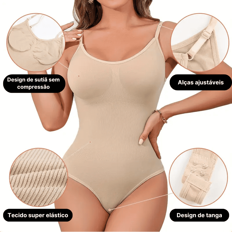 Body Modelador BellaShape  - Compre 1 LEVE 2 + Frete Grátis!